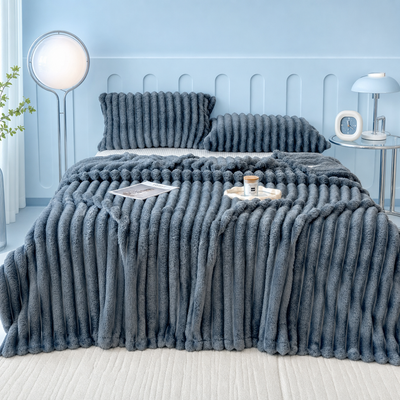Feather & Form™ Wide Striped Blanket