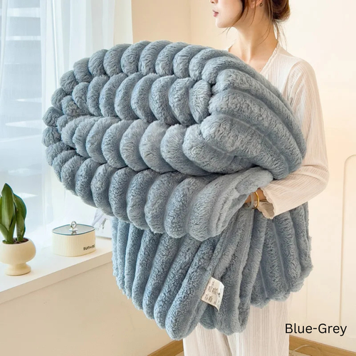 Feather & Form™ Wide Striped Blanket