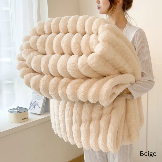 Feather & Form™ Wide Striped Blanket