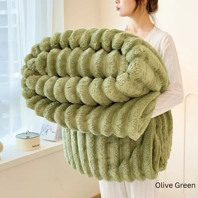 Feather & Form™ Wide Striped Blanket