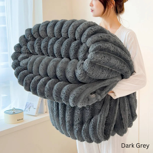 Feather & Form™ Wide Striped Blanket