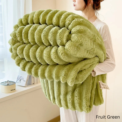 Feather & Form™ Wide Striped Blanket