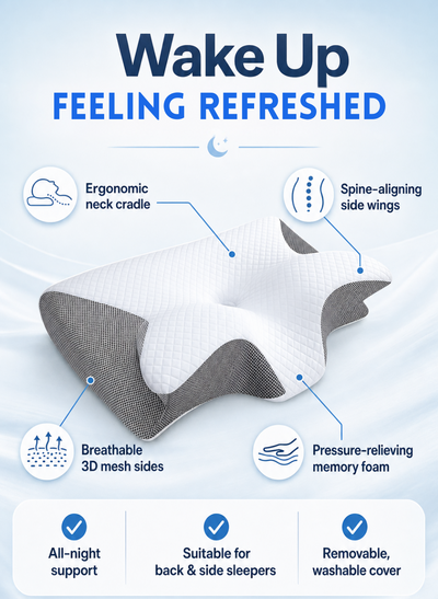 Feather & Form™ Cervical Neck Pillow